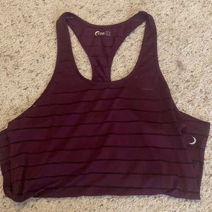 Never worn Maroon Havana Tank